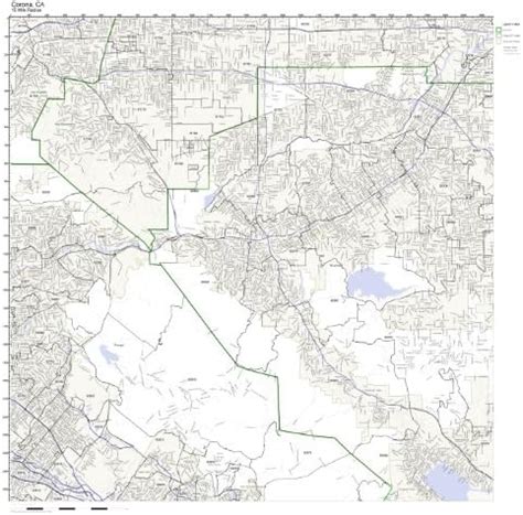 Map Of Corona Ca Zip Codes