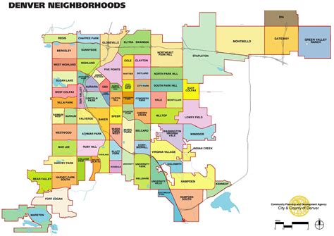 Map Of Denver Colorado Neighborhoods Map Of Denver Colorado Neighborhoods