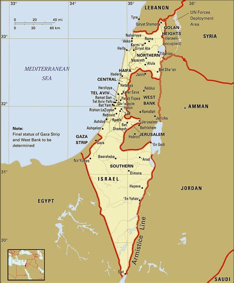 Unlock Israel: Detailed Map Insights