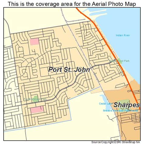 Map Of Port St John Fl Florida