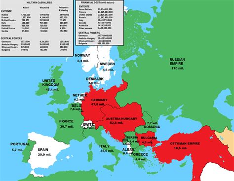 5 Maps Pre WW1 Europe