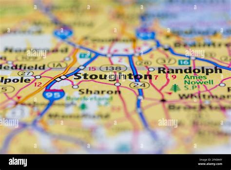 Map Of Stoughton Hi Res Stock Photography And Images Alamy