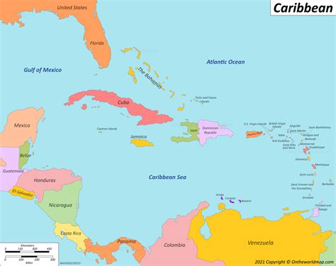 Caribbean Map: Discover Hidden Gems