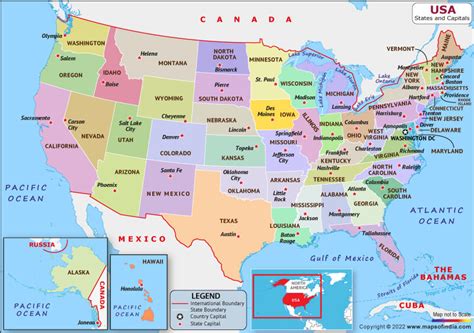 United States Map With States
