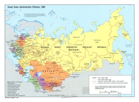 USSR Map Exploration