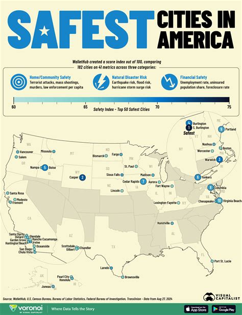Mapped America Amp 39 S Safest Cities In 2024 Mapped America Amp 39 S Safest Cities In 2024