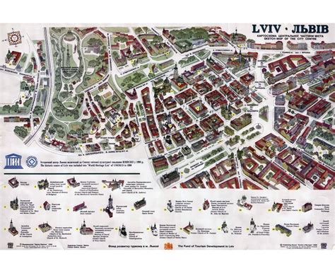 Maps Of Lviv Collection Of Maps Of Lviv City Ukraine Europe