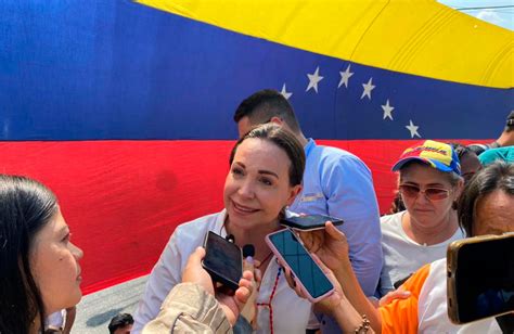 Mar A Corina Machado El 22 De Octubre Seremos Millones Con Un Solo