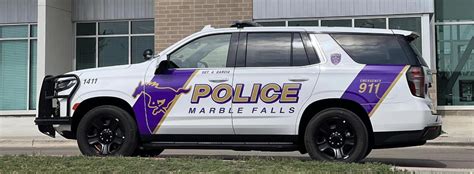 Marble Falls Texas Pd R Policevehicles