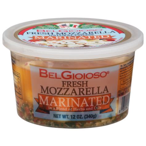 Marinated Fresh Mozzarella Belgioioso Cheese