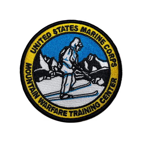 Marine Corps Shoulder Patch Mountain Warfare Training Center