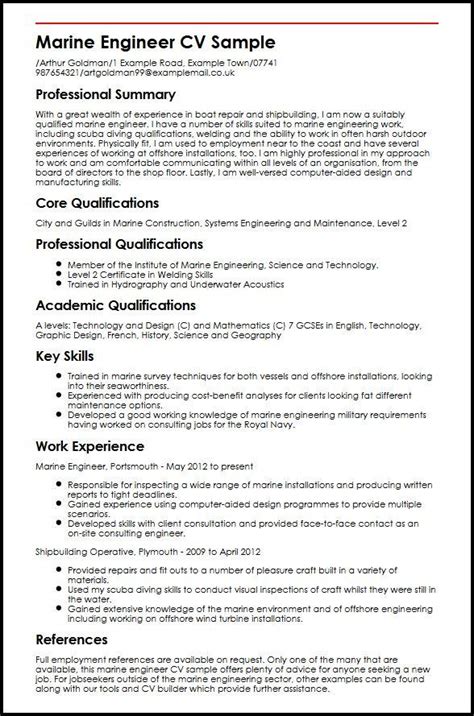 Marine Engineer Job Profile