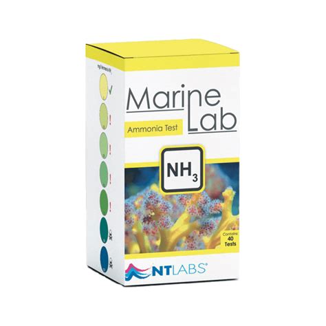 Marine Lab Test Kit Ammonia Test From Nt Labs