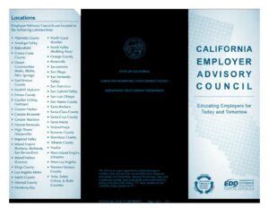 Marketing Brochure California Employer Advisory Council