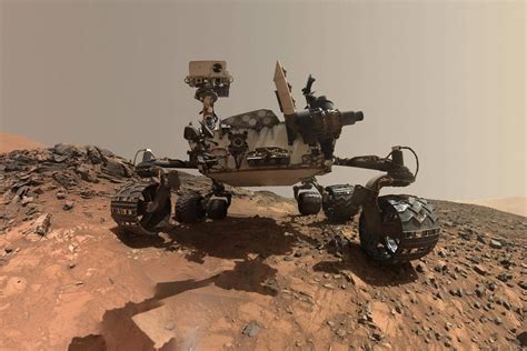 Mars Rover On Mars