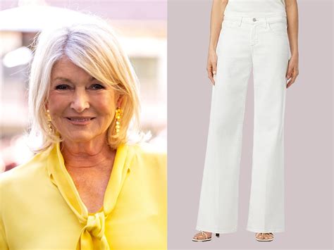 Martha Stewart Wore White Jeans Get The Look From 20