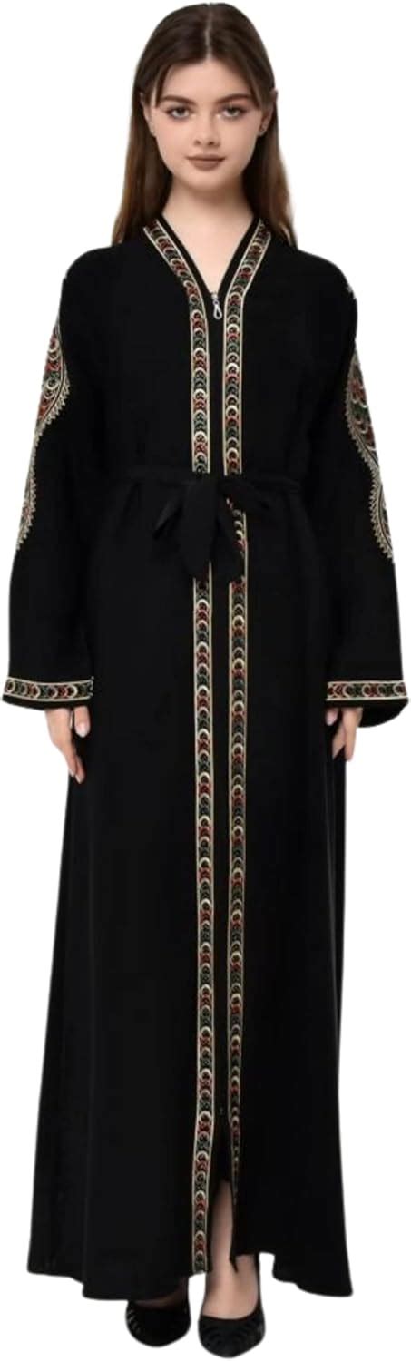 Marwa Fashion Abayas For Women Muslim Comfortable Arabic Abaya Made Mujeza Honey