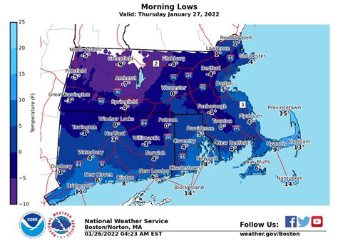 Massachusetts Temperatures Could Drop As Low As 9 Degrees Below Zero Wednesday Night Masslive Com
