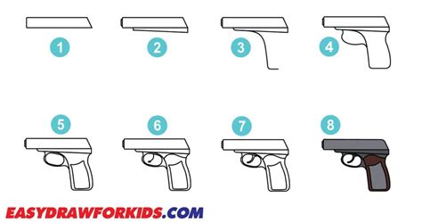 Mastering Gun Drawing A Step By Step Guide