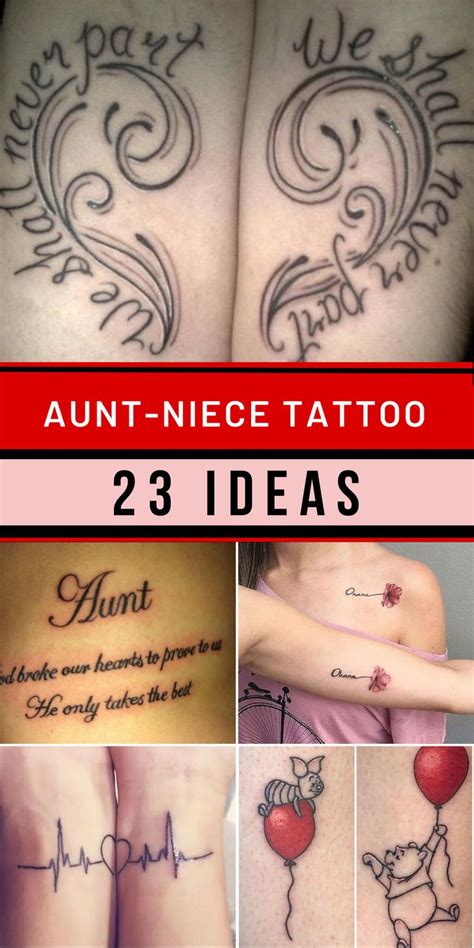 Matching Tattoos For Aunt And Niece