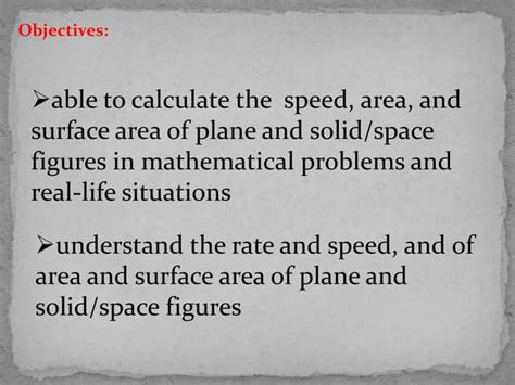 Math 6 Ppt Q3 Calculate The Speed Area And Surface Area Of Plane