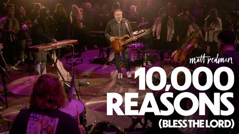 Matt Redman 10 000 Reasons Bless The Lord Live Youtube Music