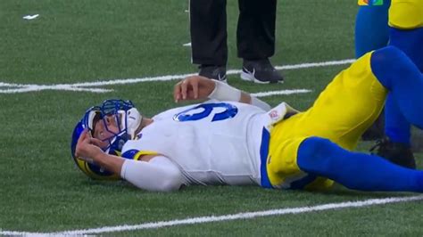 Matthew Stafford Injury Vs The Lions Nfl Playoffs