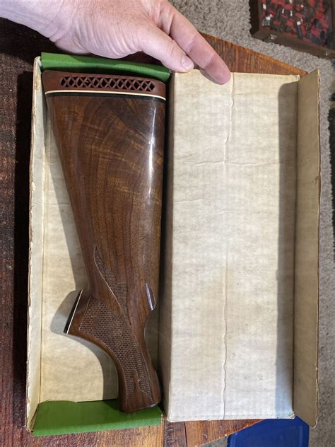 Mavin Vintage Nos Factory Remington Model 1100 Trap Butt Stock 12