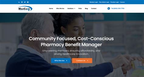 Maxcare Rx Community Focused Cost Conscious Pharmacy Benefit Manager