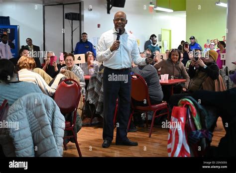 Mayor Eric Adams Hosts An Older Adult Town Hall At Sunnyside Community