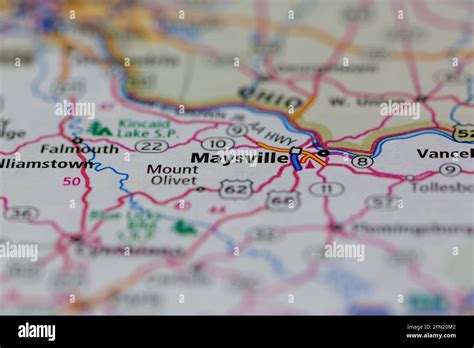 Maysville Kentucky Map Hi Res Stock Photography And Images Alamy