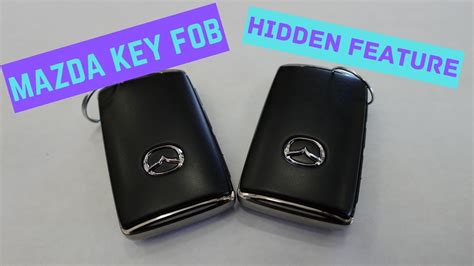 Mazda Key Fob Hidden Feature