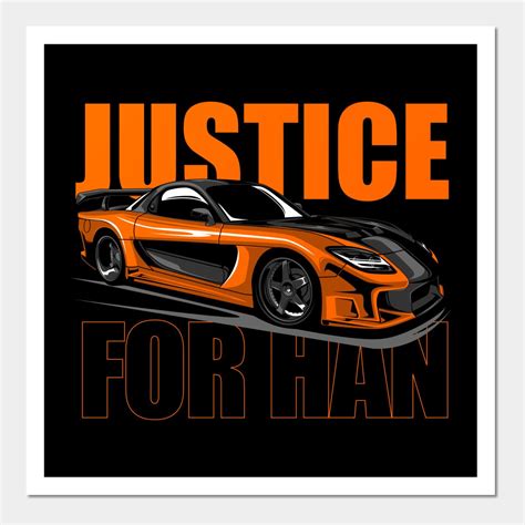 Mazda Rx 7 Han S Veilside Automotive Apparel Posters And Art Prints Teepublic