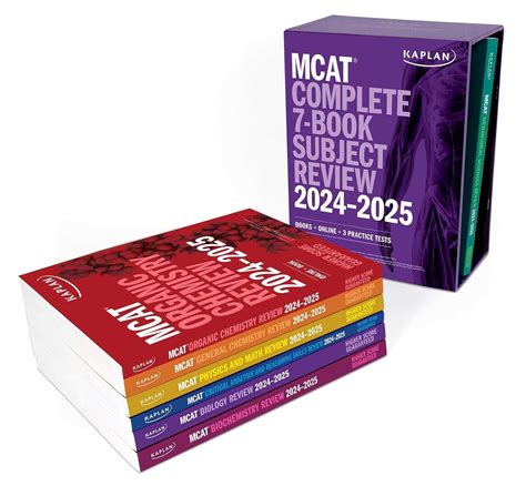 Mcat Complete 7 Book Subject Review 2022 2023 By Kaplan Test Prep