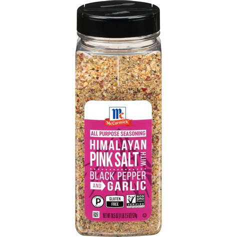 Mccormick All Purpose Seasoning Himalayan Pink Salt With Black Pepper Mccormick All Purpose Seasoning Himalayan Pink Salt With Black Pepper
