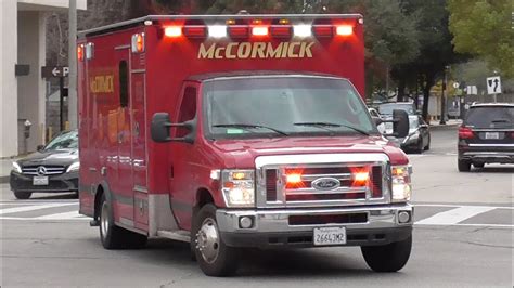 Mccormick Ambulance Transporting Youtube