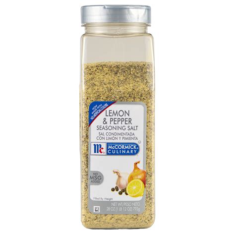 Mccormick Culinary Lemon Amp Pepper Seasoning Salt 25 Lb One 25 Pound Mccormick Culinary Lemon Amp Pepper Seasoning Salt 25 Lb One 25 Pound