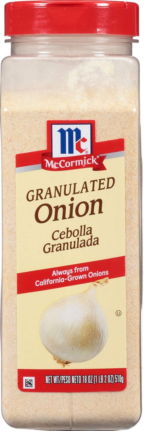 Mccormick Granulated Onion 18 Oz Kroger