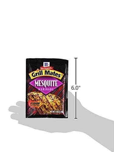 Mccormick Grill Mates Mesquite Mezcla De Marinada 106 Onzas Paquete