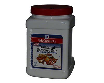 Mccormick Traditional Seasoned Salt 4 5Lb Mccormick Traditional Seasoned Salt 4 5Lb