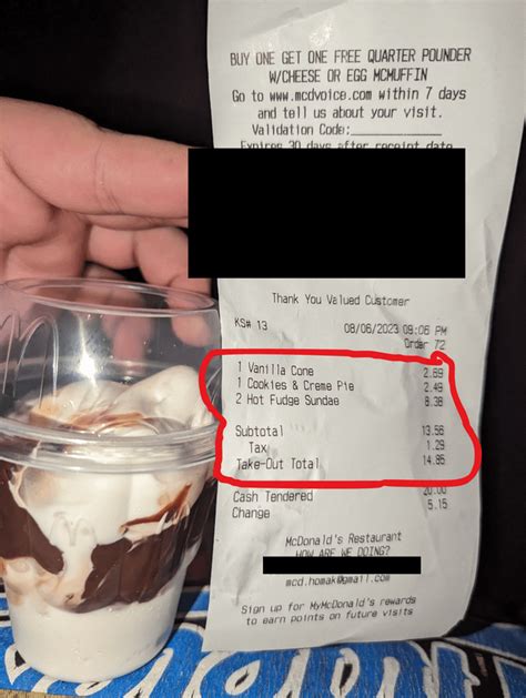 Mcdonald S Sundaes Are Now Over 4 Each I Can T Survive In This Economy Anymore R Inflation