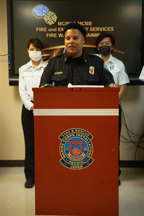 Mcipac F Es Awarded Dod Fire Prevention Program Of Year Strives For