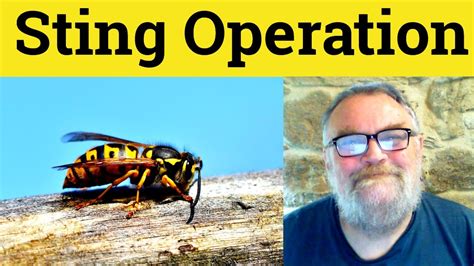 5 Ways Sting Operation