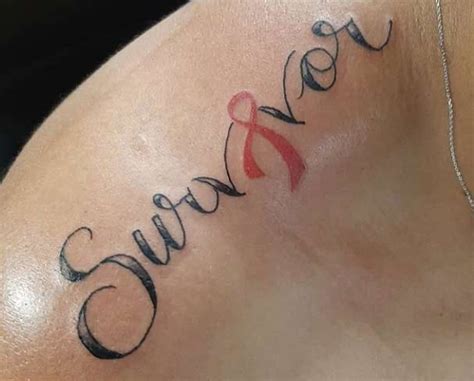 Meaningful Cancer Survivor Tattoo Ideas
