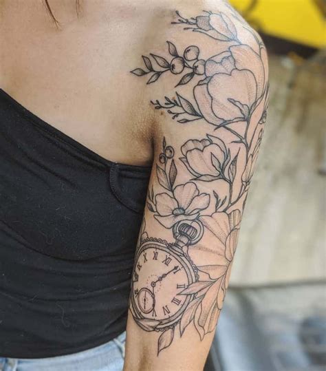 Meaningful Upper Arm Tattoos For Women Pretty Unique And Bold Sleeve