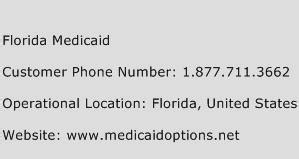 Medicaid Fl Provider Phone Number