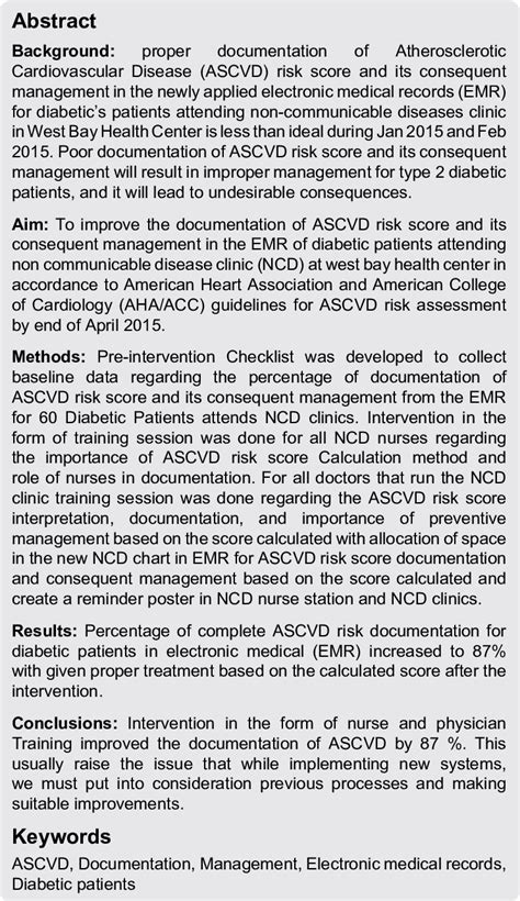 Medical Abbreviation Ascvd Justinkamile