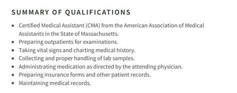 Medical Assistant Qualifications