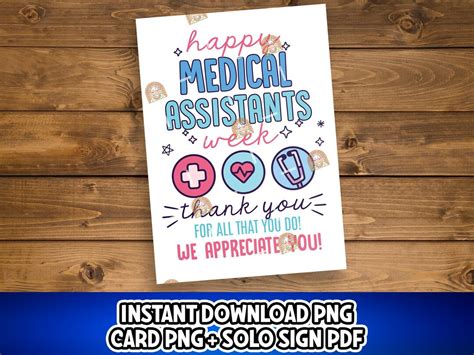 Medical Assistant Week Greeting Cards Card Ideas Sayings Designs