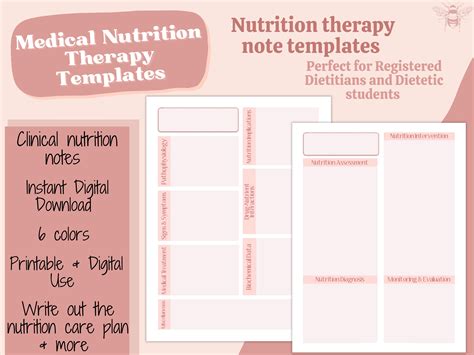 Medical Nutrition Therapy Templates Dietetic Study Material Clinical Medical Nutrition Therapy Templates Dietetic Study Material Clinical